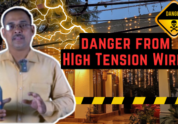 Distance from high tension wires & a house ? High Tension Cable ରୁ ଘରର Distance କେତେ ହେବା ଆବଶ୍ୟକ?